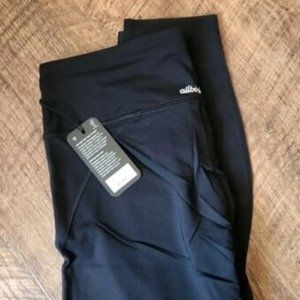 ALLBIRDS Women's Natural Leggings SIZE Large Black NEW w/tags